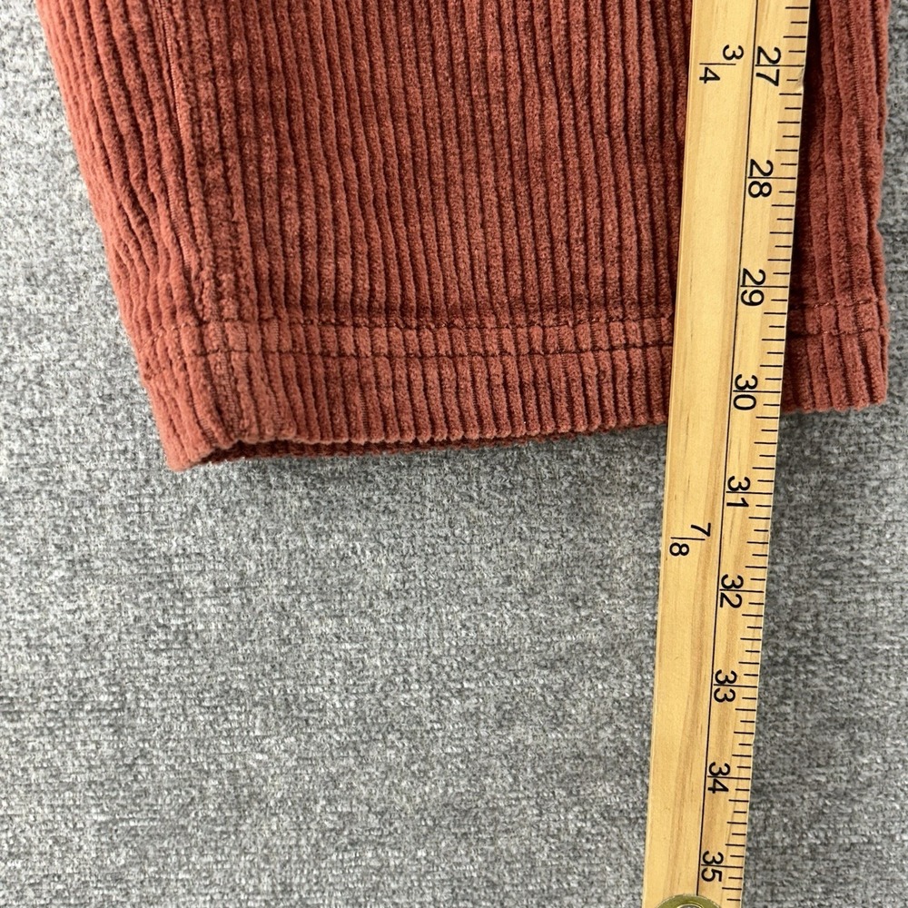 Pact Corduroy Organic Cotton Pants Women Size Large  Rust Brown Casual - Picture 5 of 9